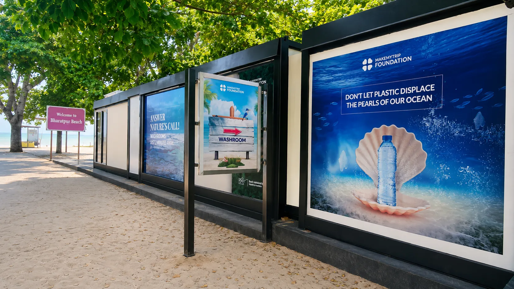 Display and event branding project by Digital Arts